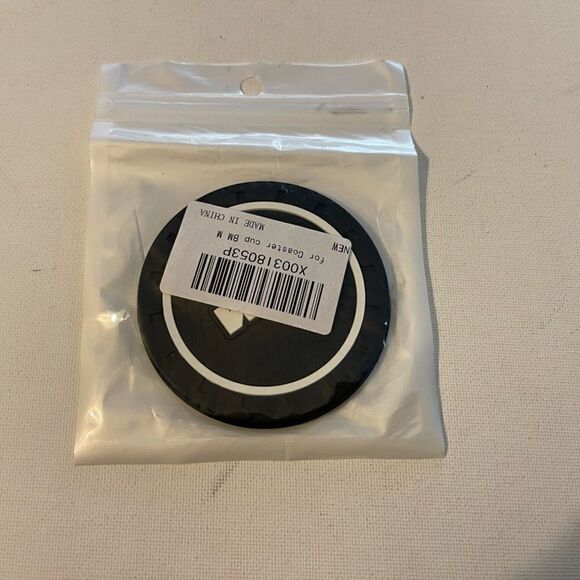 BMW Motorsports Logo Cup Holder Coasters set of 2 NWT - Picture 4 of 4